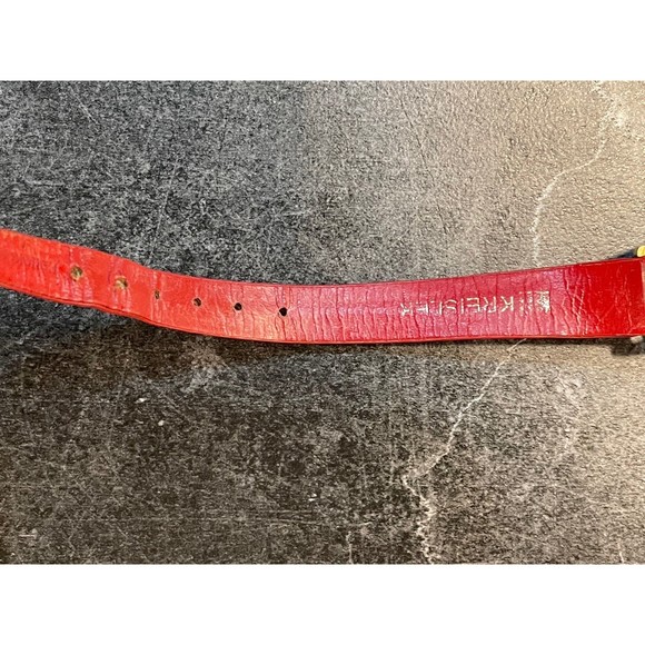 Vintage Ladies Red Hudson Watch with Mystery Second Hand Dial - Picture 7 of 7